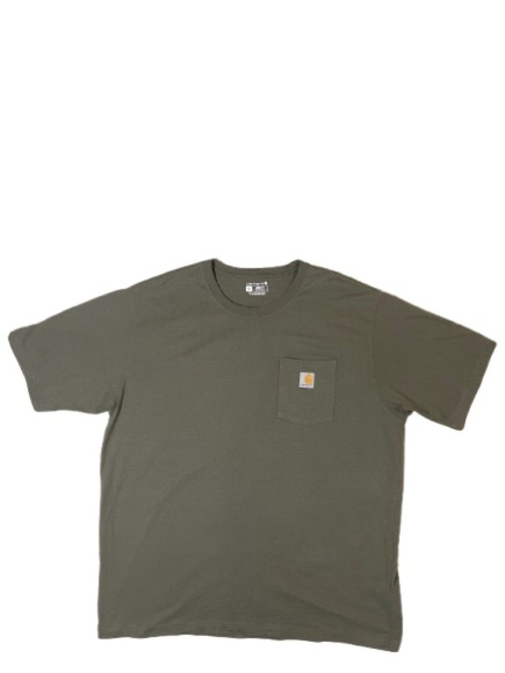 Carhartt K87 Loose Fit Pocket T-Shirt - Olive Green - Size XL